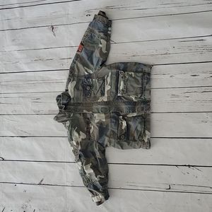 Camo print jacket